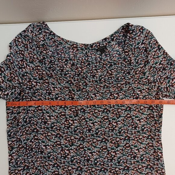 Women's Ann Taylor Lightweight Floral Print Long Sleeve Size Large - Picture 5 of 10